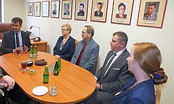 Wizyta przedstawicieli Liceum Ogólnokształcącego im. Ks. Janusza St. Pasierba z Pelplina w IHiA UMK; Toruń, 15 marca 2016 r.