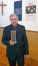 Prof. Jarosław Kłaczkow laureatem Nagrody im. ks. Leopolda Otto; Bielsko-Biała, 8 kwietnia 2017 r.