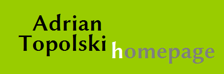 Adrian Topolski Homepage