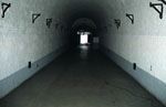 Korytarz poterny g��wnej Fortu IV (stan na 09.2002 r.)