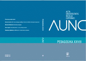 Acta Universitatis Nicolai Copernici, Pedagogika I